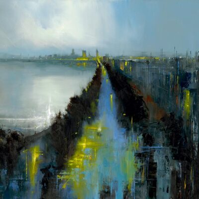 VICTORIA EMBANKMENT AT DAWN